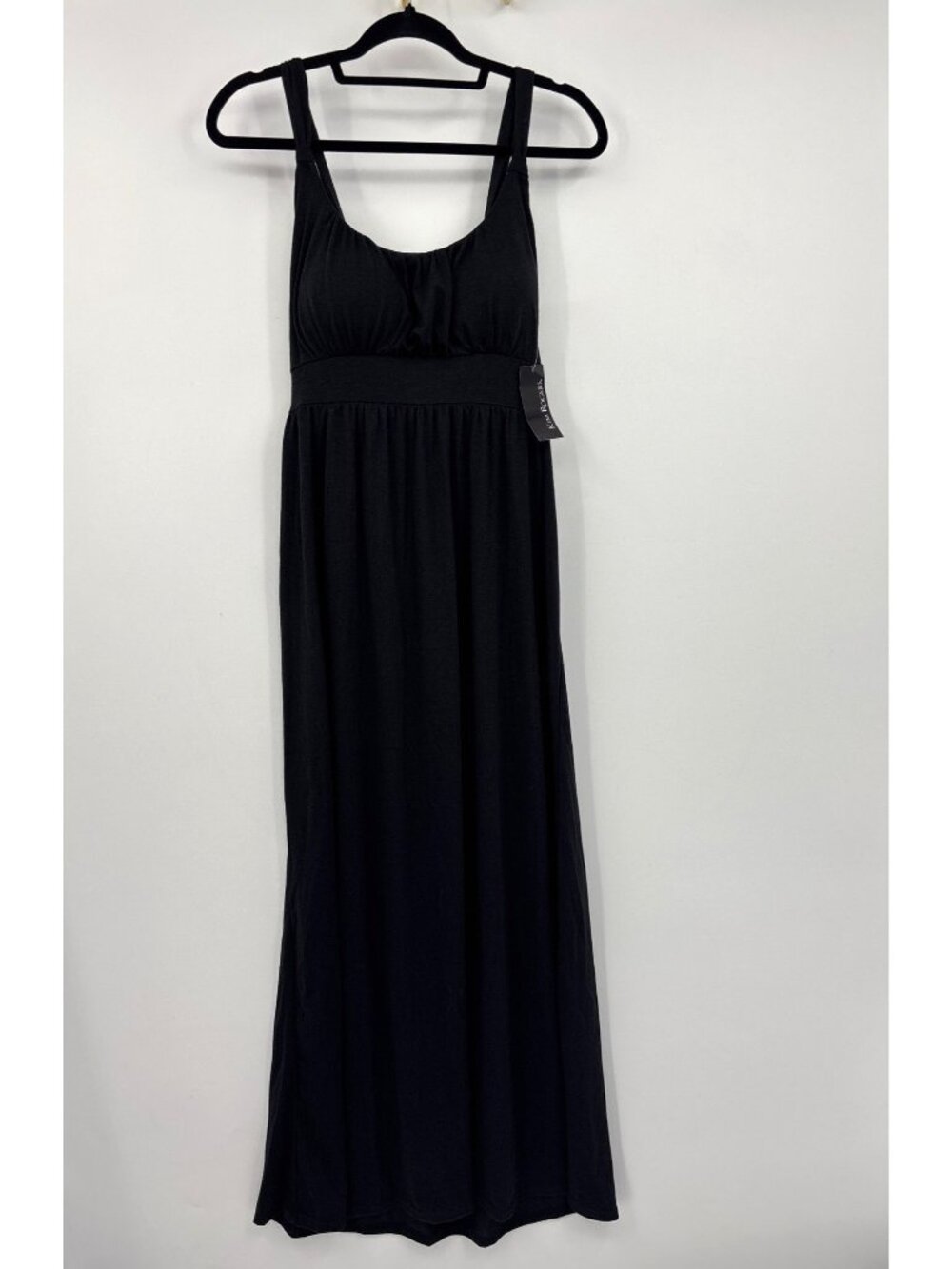 Kim Rogers Sleeveless Casual Maxi Dress Black Small NEW